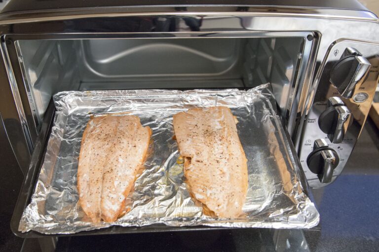 Salmon in Toaster Oven Baked: Exploring Toaster Oven Cooking Methods