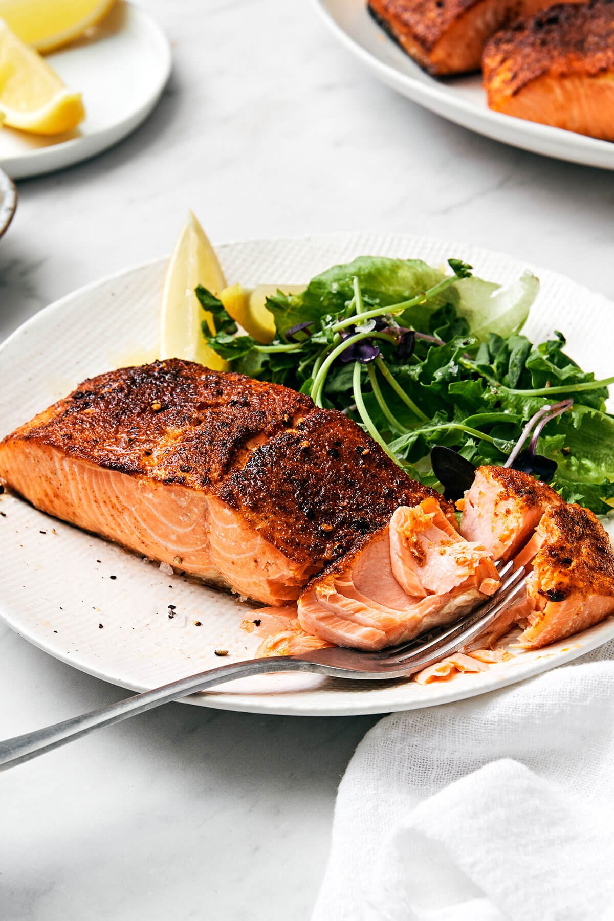 Seasoning for Salmon: Enhancing Flavor Profiles of Fish Dishes