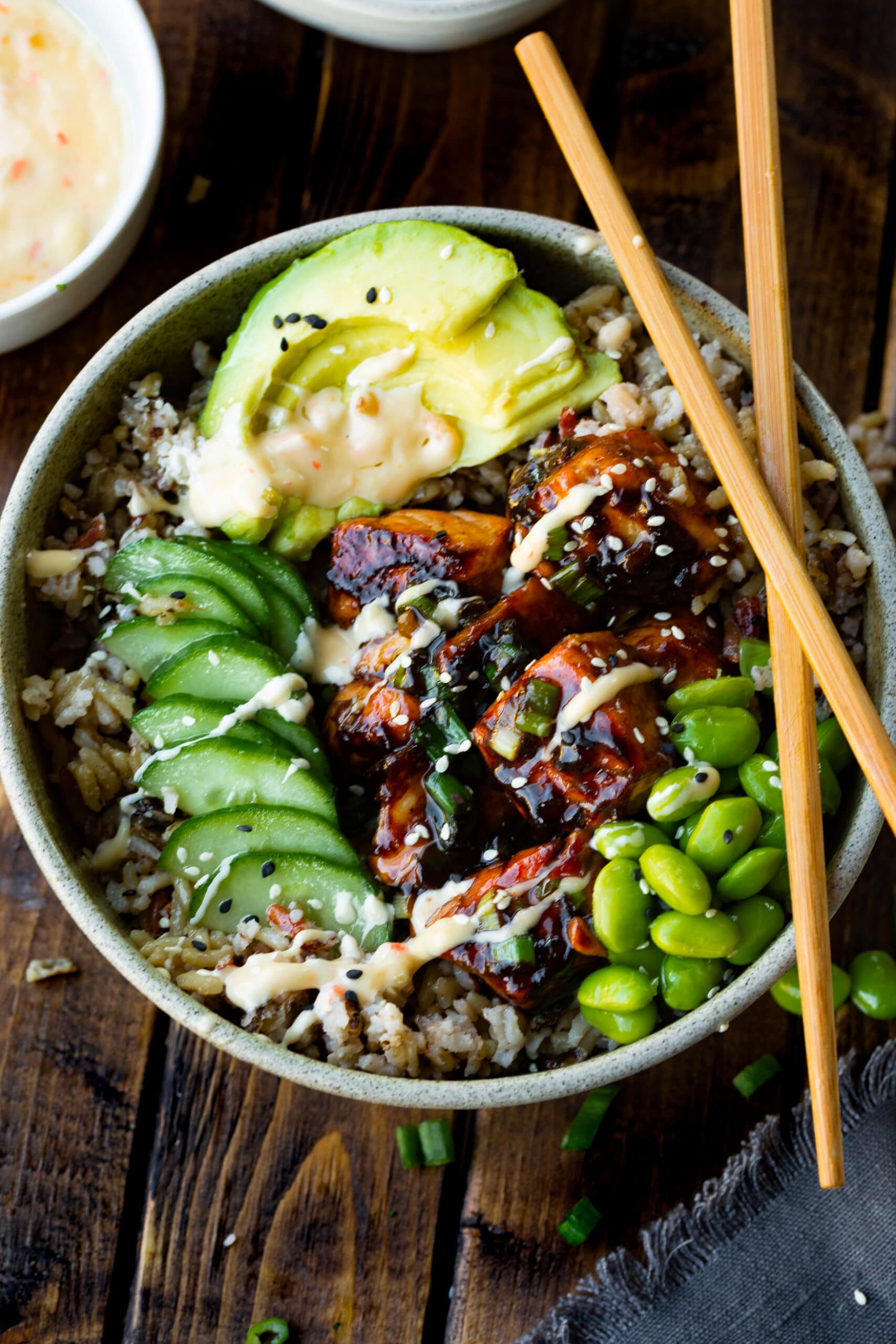 Teriyaki Salmon Rice Bowl: Enjoying Asian-Inspired Salmon Recipes